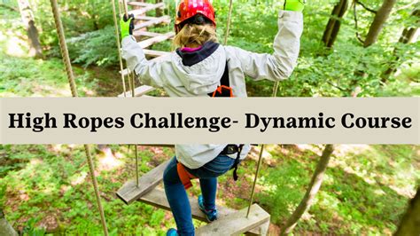 High Ropes Challenge Dynamic Course GsNorcal Events