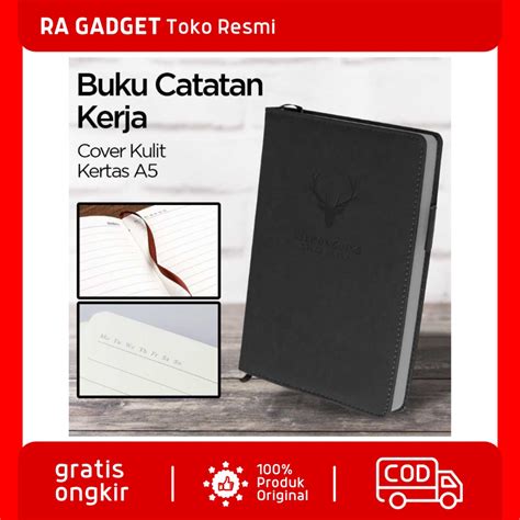 Jual Buku Catatan Kerja Notebooks Soft Cover Kulit Kertas A Buku