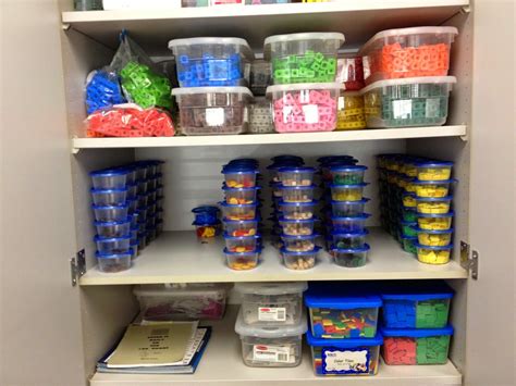 A Great Way To Keep Your Math Cupboard Organized Teacher Features