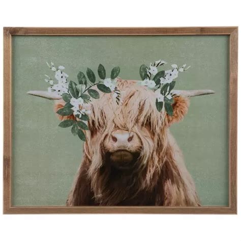 Highland Cow Framed Wall Decor Hobby Lobby 2065373