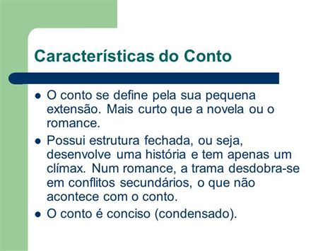 Quais S O As Caracter Sticas Do Conto E Os Exemplos Brainly Br