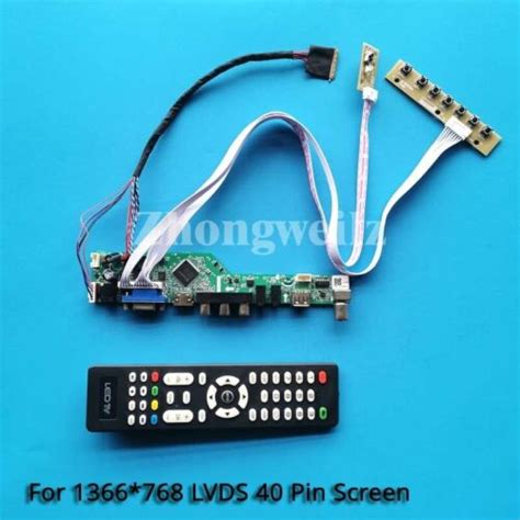 For N116BGE L32 L42 USB AV VGA HDMI LVDS 1366x768 40Pin Controller