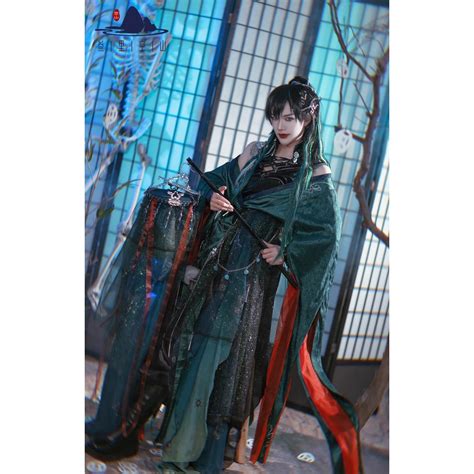 Anime Tian Guan Ci Fu QiRong Qi Rong Cosplay Costume Heaven Official S