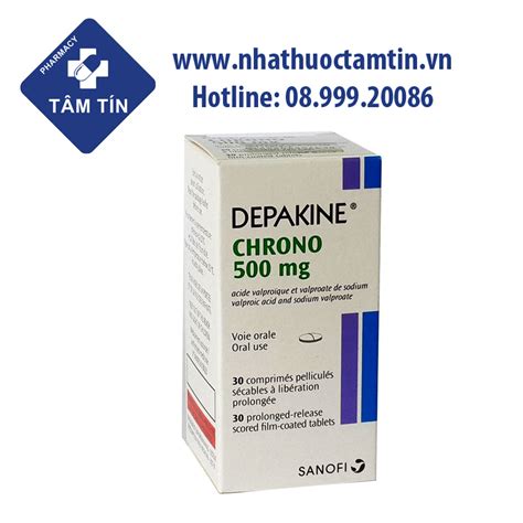 Depakine Chrono 500mg Nhà Thuốc TÂM TÍN