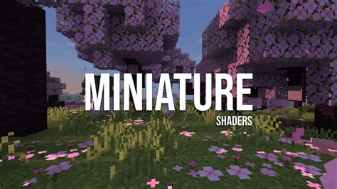 Miniature Shaders Para Minecraft Zonacraft