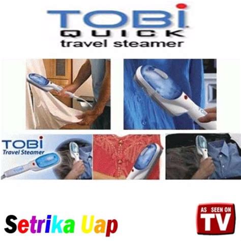 Tobi Quick Travel Steamer Seterika Uap Portable Lazada Indonesia