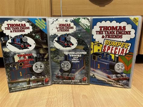 THOMAS THE TANK Engine SERIES 1 - Vintage 1984 VHS Bundle (RARE BLUE TAPE) £15.00 - PicClick UK