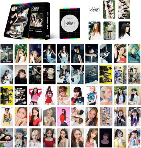 Kpop Ive Lomo Cards Biglietti Fotografici Ive After Like Album