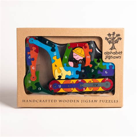 Alphabet Jigsaw Puzzles, Wooden Alphabet Puzzles | Alphabet Jigsaws