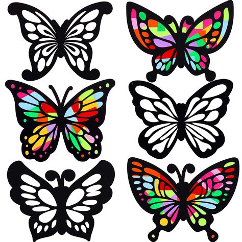 Butterfly Stained Glass Pattern Ubicaciondepersonas Cdmx Gob Mx