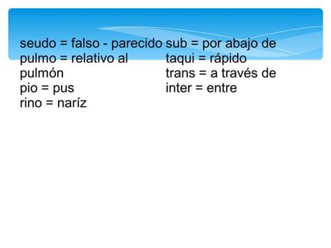 Terminolog A Por Aparatos Y Sistemas Prefijos Y Sufijos Ppt