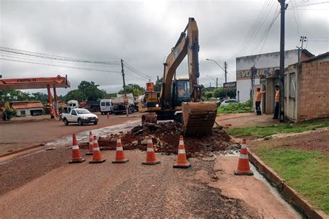 Der Intensifica Obras Restaura O Da Pi Na Zona Urbana De Jos De