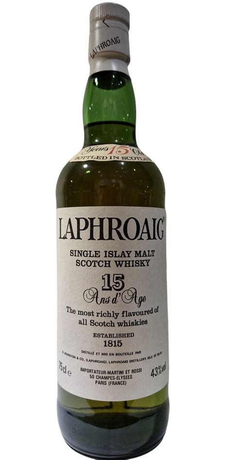 Laphroaig Year Old Ratings And Reviews Whiskybase