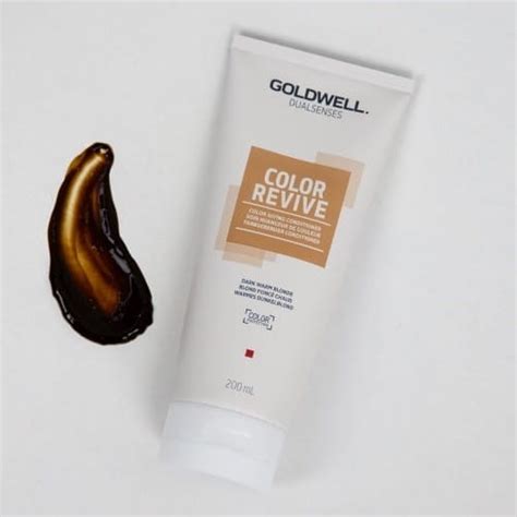 Goldwell Color Revive Warm Blonde odżywka koloryzująca ciemny złoty blond ml Sklep