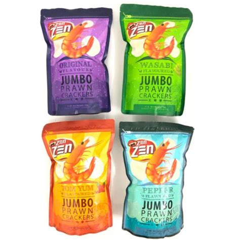 Zen Zen Jumbo Prawn Crackers Zen Zen Shopee Malaysia