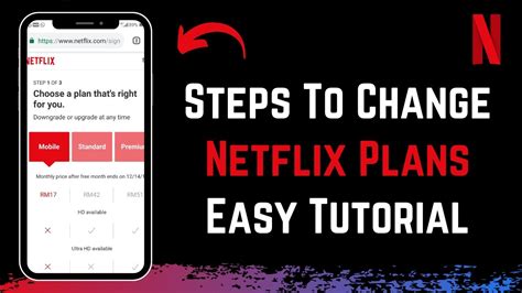 How To Change Plan In Netflix Change Netflix Subscription Plan