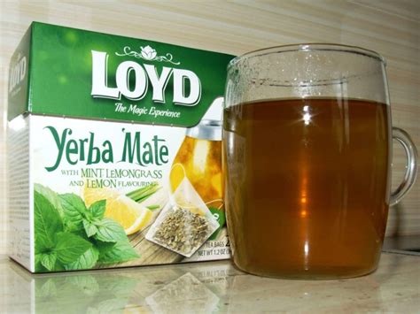 Yerba mate z miętą i cytryną od Loyd