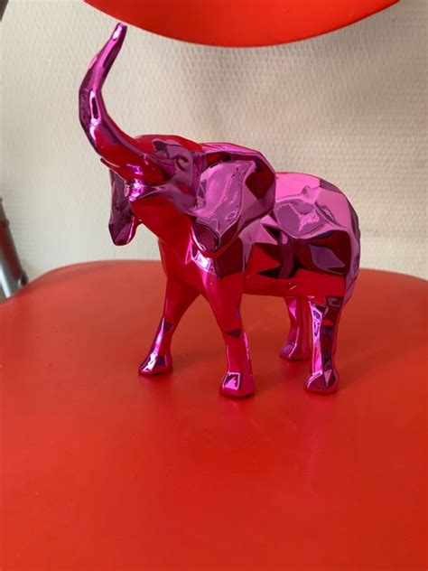 Richard Orlinski 1966 Elephant Spirit Pink Catawiki