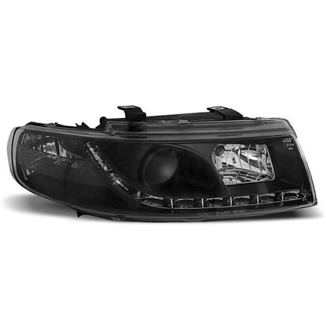 Paire De Feux Phares Seat Leon Toledo Daylight Led Noir E