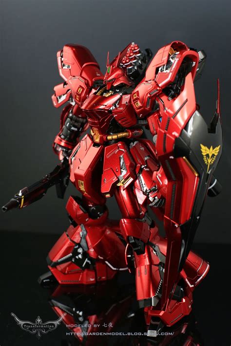 Gundam Guy Mg Sazabi Ver Ka Metallic Color Painted Build