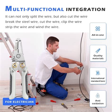 Furulu Special Wire Stripper For Electrician 7 In 1 Multifunction Wire