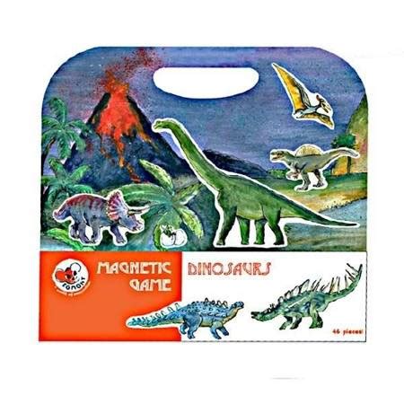 Egmont Toys Układanka gra magnetyczna Dinozaury dinozaury