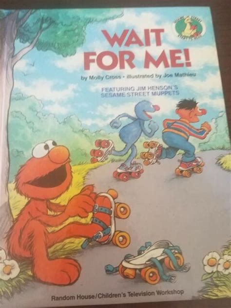 Sesame Street Wait For Me By Molly Cross Ebay