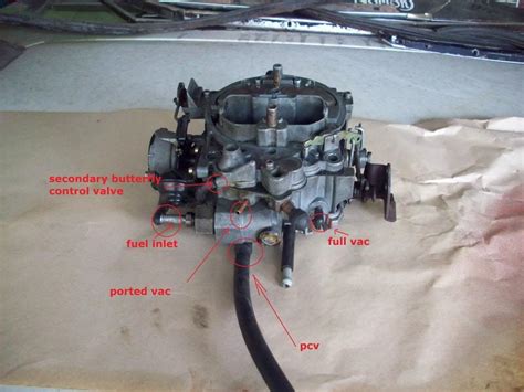 Quadrajet Vacuum Ports Diagram