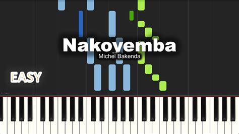 Michel Bakenda Nakoyemba EASY PIANO TUTORIAL BY Extreme Midi YouTube