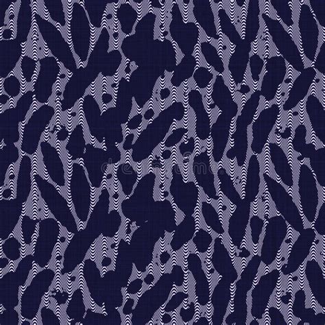 Dark Purple Camouflage Flecked Effect Abstract Seamless Pattern