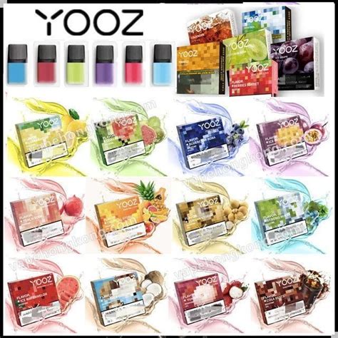 Yooz Series Electronic Cigarette Relx Pods Hong Kong Electronic