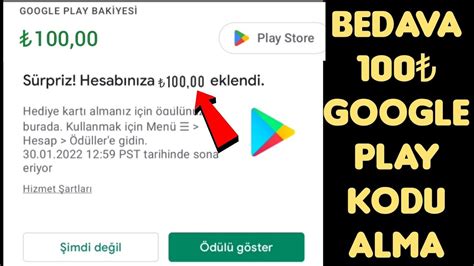 1 DAKİKADA 100 GOOGLE PLAY KODU KAZAN bedava google play kodu alma