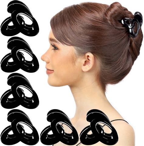 Rc Roche Ornament Pcs Womens Hair Girls Butterfly Plastic Slide Jaw