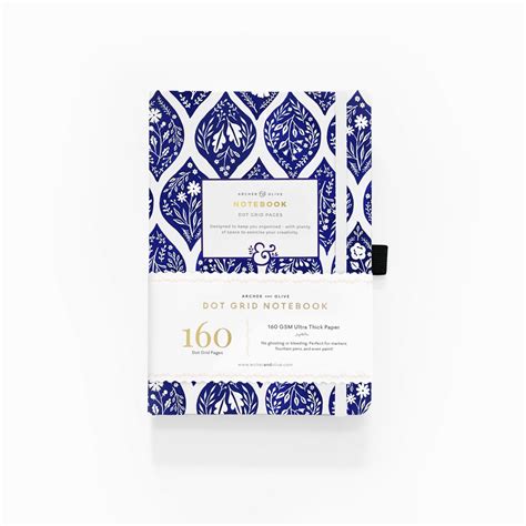 Archer Olive Dotted Journal Fleur De Bleu Fast Shipping In Nz Dot