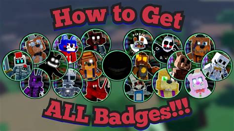 UPDATED How To Get ALL Badges Fazbear S Relighted RP Roblox