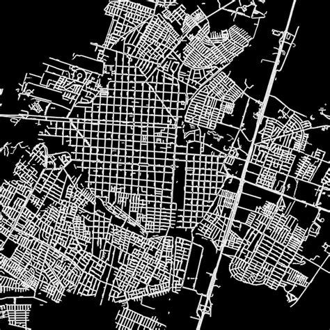 Plano Ciudad De Talca Vialidad En Cad Bim Cat Logo Arquitectura