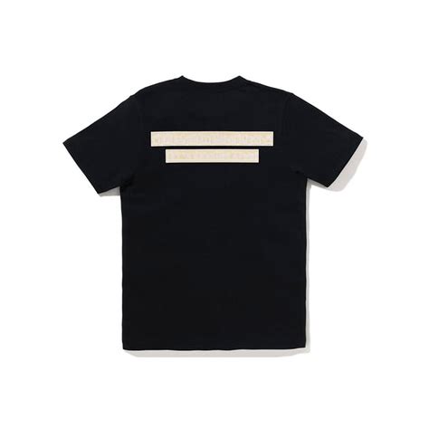 Bape Womens Valentine Chocolate Baby Milo Tee Ss23 Blackbape Womens