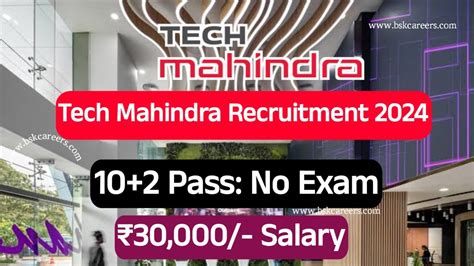 Tech Mahindra Recruitment Latest Jobs For Freshers Tech