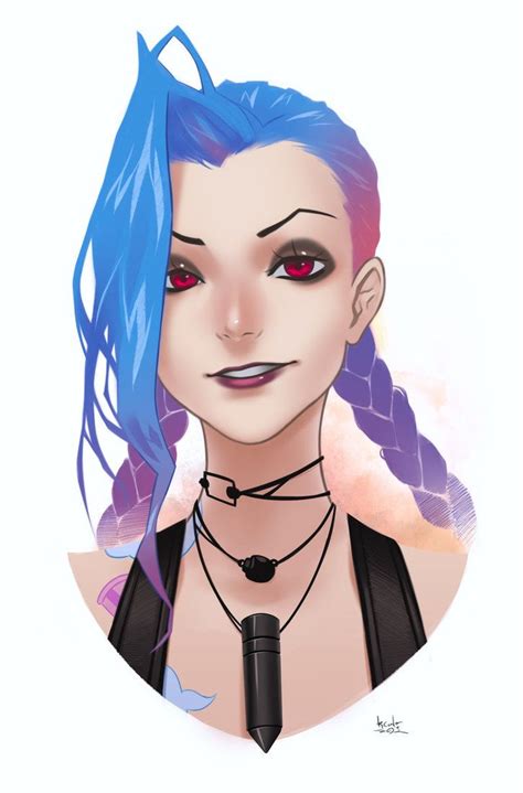 League Of Legends Jinx By RoyalAstray On DeviantArt Jinx League Of