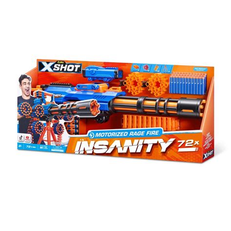 X Shot Insanity Motorized Rage Fire Nerf Pijltjes Nl