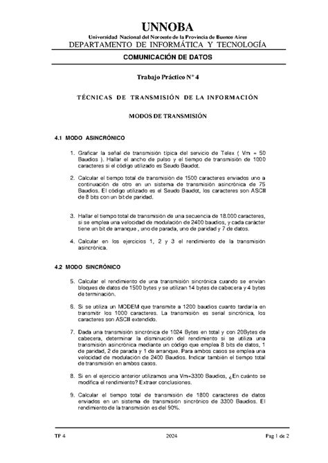 Unnoba De Datos TP4 2024 UNNOBA Universidad Nacional Del Noroeste