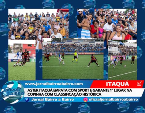 Aster Itaquá empata Sport e garante 1º lugar na Copinha