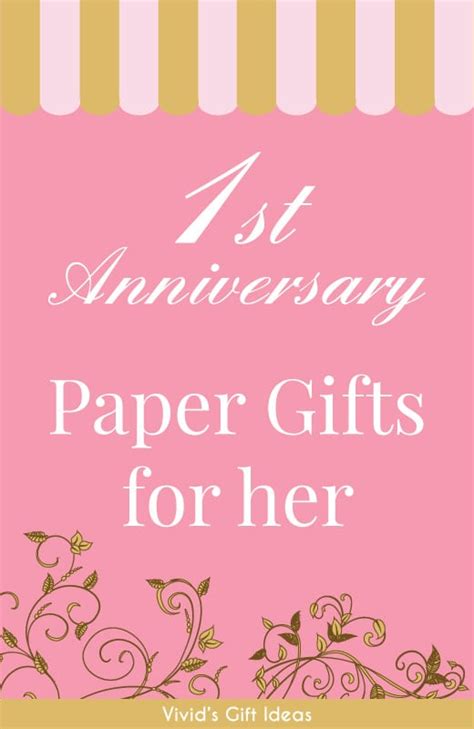 20 Unique Paper Anniversary Gifts for Her