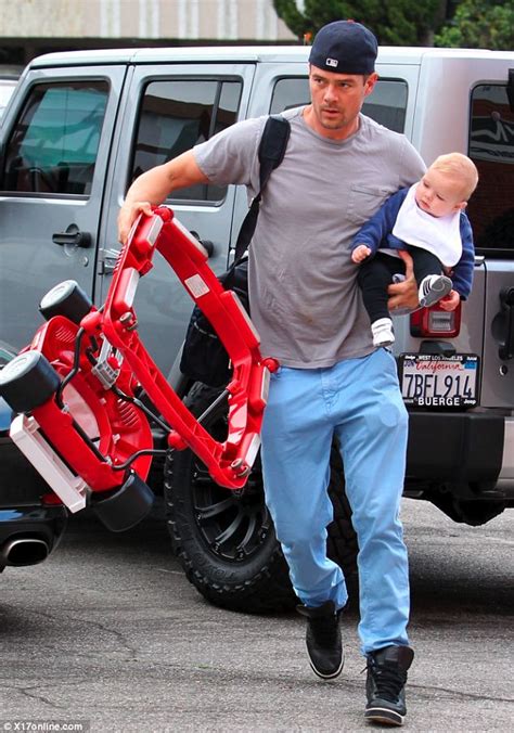 Josh Duhamel Takes Baby Axl Out For Breakfast While Fergie Parties At