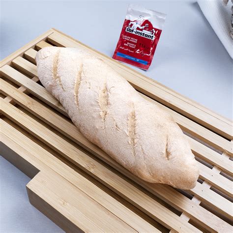 Quick No Knead Baguette • Saf Instant®