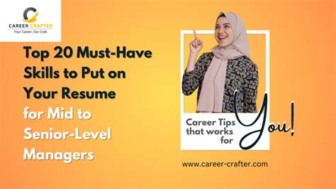 Top 20 Must Have Skills To Put On Your Resume For Mid To Senior Level