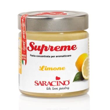 Pasta Aromatizzante Limone Le Supreme Saracino 200 G