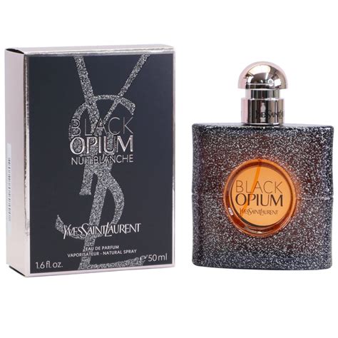 Yves Saint Laurent Black Opium Nuit Blanche Eau De Parfum Spray 50 Ml