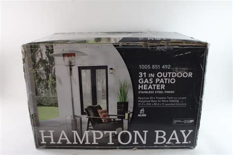 Hampton Bay Outdoor Gas Patio Heater | Property Room