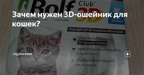 Зачем нужен 3D-ошейник для кошек? | Гид Парфюм. Блог о парфюмерии | Дзен